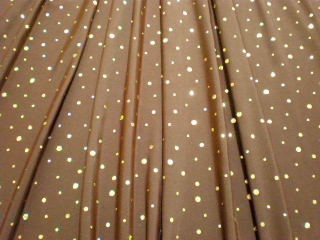 1.Brown-Gold spot Light Spandex